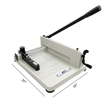 【新品刃】HFS(R) ペーパーカッター (A4) 大型裁断機 400枚まで Amazon.co.jp: HFS(R) ペーパーカッター (A4 ホワイト) 大型裁断